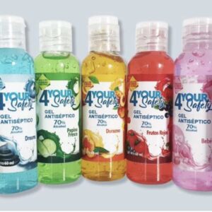 Gel Antiséptico con Aroma (Dreams, Uva, Durazno, Coco, Pepino Fresco, Bebé, Frutos Rojos) – 1 L