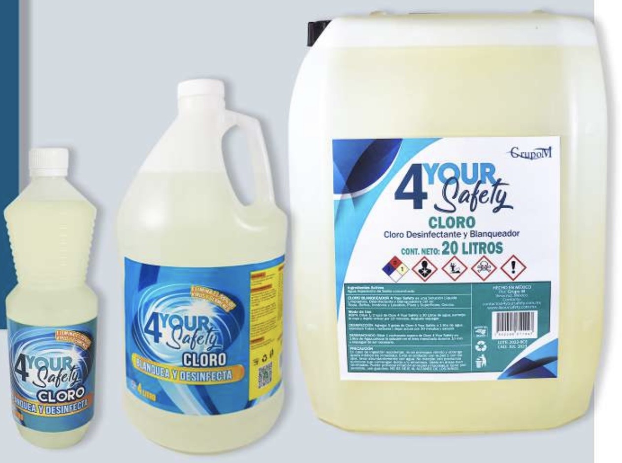 Cloro Líquido - 4 L