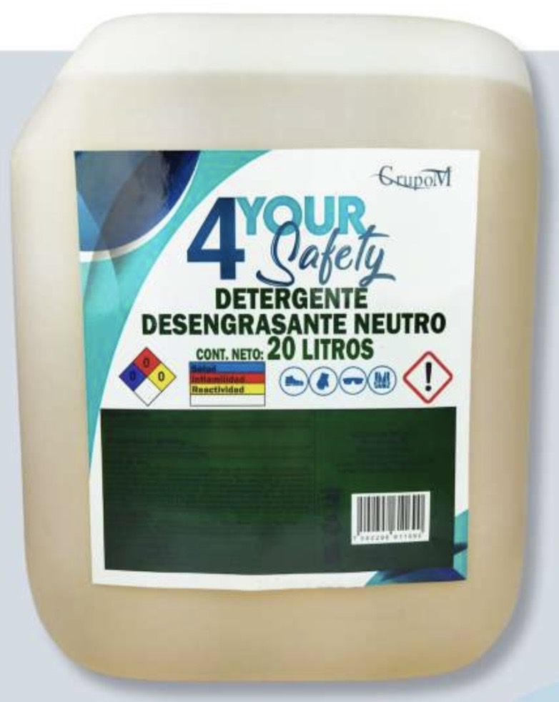 Detergente Desengrasante Neutro - 20 L