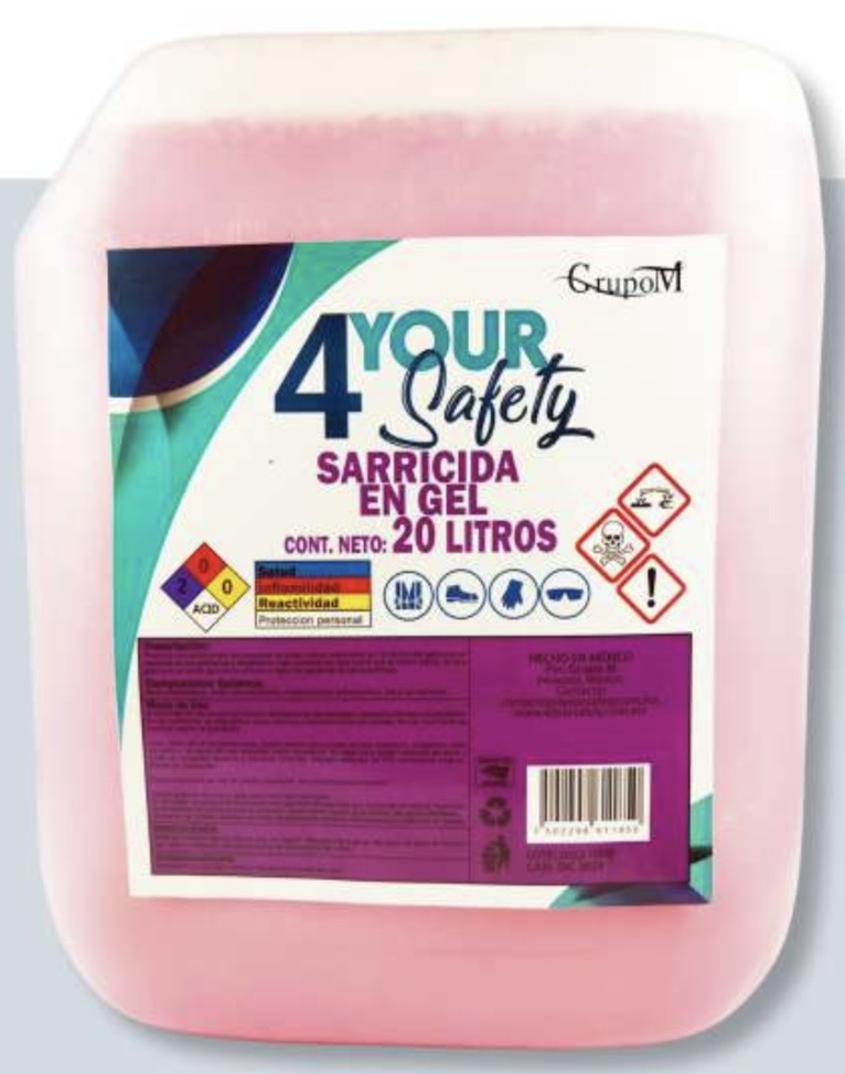 Sarricida Líquido Plus - 20 L